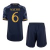 Maillot de Supporter Real Madrid Nacho 6 Extérieur 2023-24 Pour Enfant